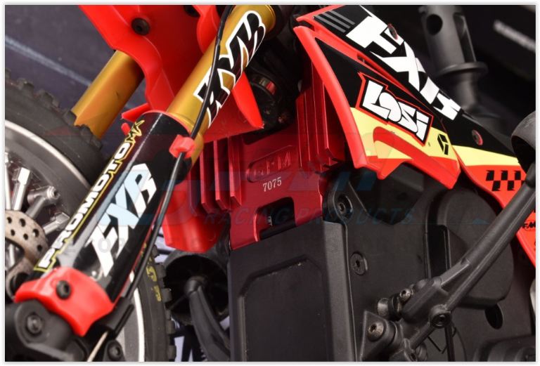 Promoto MX Losi piastra di raffreddamento frontale in alluminio - PROMMX088BK - immagine 3