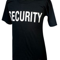 T-SHIRT SECURITY NERA    LARGE TRU-SPEC - TT-4306-005L