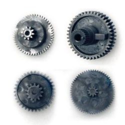 INGRANAGGI SERVI HS485 5485 NERI IN KARBONITE - HIT55030