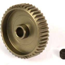 PIGNONE MODULO 64 CON 44 DENTI IN ALLUMINIO 7075 RINFORZATO - GPEDMG-64044