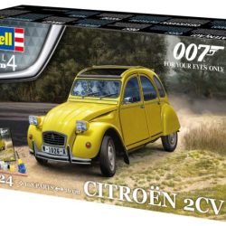 Citroen 2 CV 1/24 007 James Bond for your eyes only con colla colori - REV5663