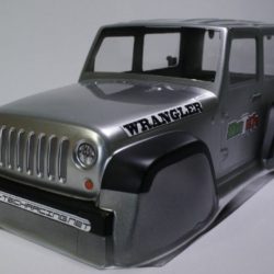 Carrozzeria Jeep Wrangler per scaler 1/10 passo 293mm 010-003 - GPEDMT012-003