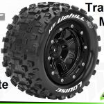 Gomme MT-Uphill per Traxxas Maxx 2pz incollate su cerchi - SULR-T3330SB