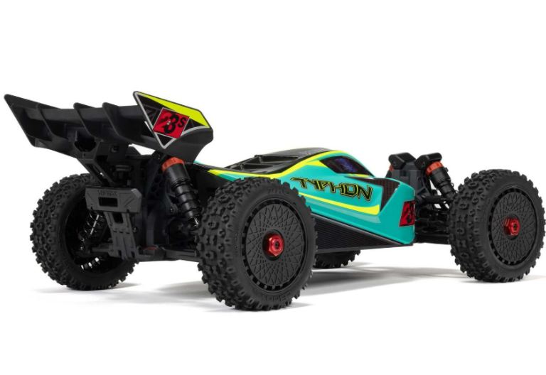 Typhon 4x4 223S verde BLX brushless 1/8 buggy con DSC - HORARA4306V4T1 - immagine 9