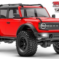Ford Bronco rosso 1/18 TRX4M Traxxas - TXX97074-1RED