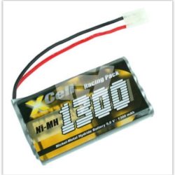 PACCO NiMh PER AUTO GIOCATTOLO 9,6v 1300mAh SPINA TAMIYA - SAN114363