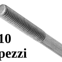 Barra con 15mm di filettatura M2 920mm 10pz acciaio x forcelle o uniball - PELKAV0005E10