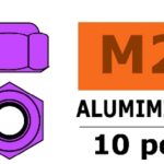 Dadi autoblocanti viola M2 10pz - SUGF-0400-022