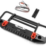 PARAURTI         TRX4 SCX10/II IN ALLUMINIO CON I LED - GPEDTRX4-032B
