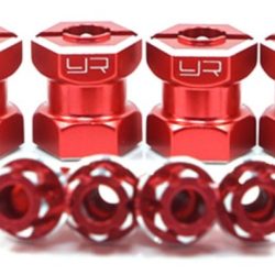 TRASCINATORE RUOTE OFFSET 15mm CON ESAGONO 12mm IN ALLUMINIO - GPEDWA-023RD