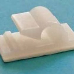 CLIP SUPPORTO PER CAVI DA  5mm 5pz CON ADESIVO - PCHX7062-5