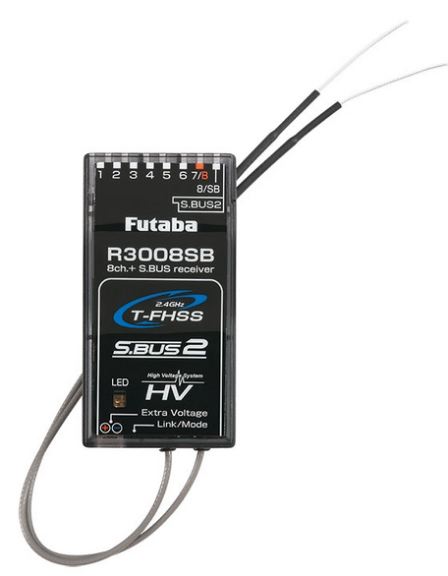 RICEVENTE R3008SB 8ch T-FHSS SBUS HV CON TELEMETRIA - RAD131