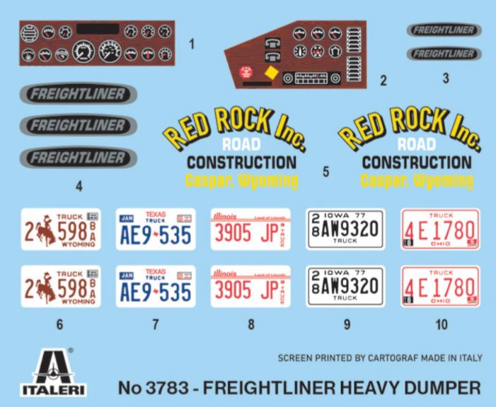 Camion Freightliner Heavy Dumper Truck 1/24 - ITA3783 - immagine 10