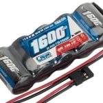 PACCO RX 6v 1600mAh 1x5 HITEC JR PER AUTO 1/8 e 1/10 NiMh - GPLRP430603