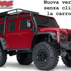 Land Rover Defender rosso TRX4 1/10 carrozzeria clipless - TXX82256-4RED