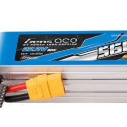 LiPo Sport 6s 22,2v 5600mAh 80C Gens Ace  G-Tech 124Wh - GEN566S80SX9G