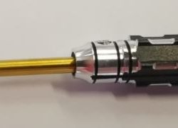 Mini chiave a brugola 0,9mm .035 manico in metallo - TFLT1604-09BK