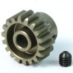 Pignone 18T foro 3,17mm modulo 0.6 1/10 indurito ideale per M-chassis - GPEDMG-06P18T