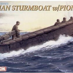 German Sturmboat con Pioniere 1/35 barca d'assalto Tedesca 1939-45 - ITADR6108