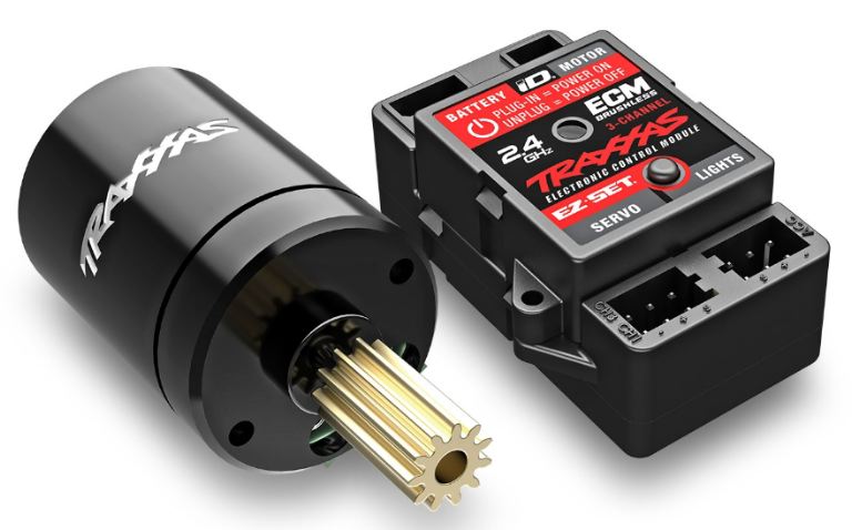 TRX4m Combo Brushless Waterproof ECM + Motore Traxxas - TXX6250