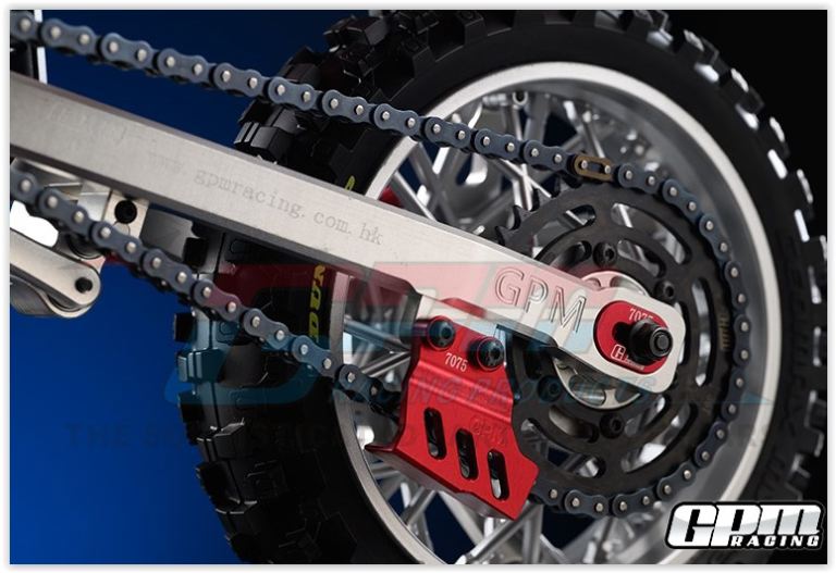 Promoto Losi protezione paracatena in metallo nera - PROMMX058BK - immagine 3