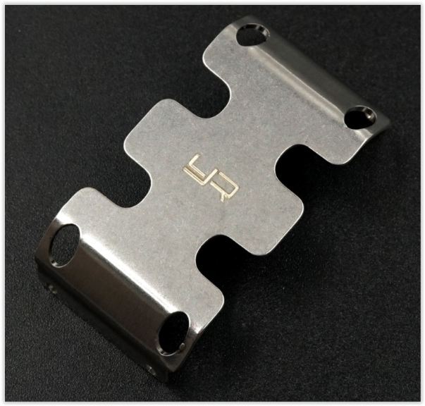 Skidplate in acciaio per SCX24 - GPEDAXSC-027