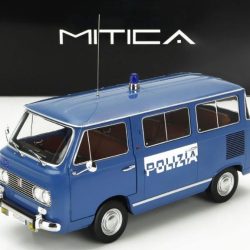 Fiat 850 Polizia 1970 1/18 1970 Interno Brown - REVMIT201015