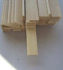 LISTELLI TIGLIO mm  3x15  50pz - M82623