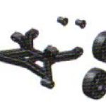 MTX Monster ruotino antiribaltamento wheelie bar - RADBB51107