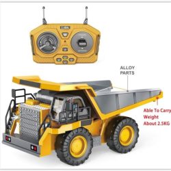 Camion da cava 1/18 con radio a 9 canali - RADCHBC1047