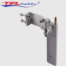 TIMONE IN ALLUMINIO  ALTO 95mm LUNGO 45mm CON PRESA D'ACQUA - TFL502B19