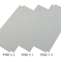 Set Carta Abrasiva Medium 5pz 2x P180 1x P240 2x P320 - TAM87009