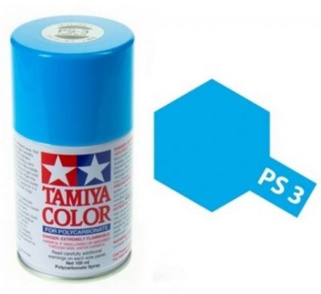 Spray per lexan azzurro - TAMPS3