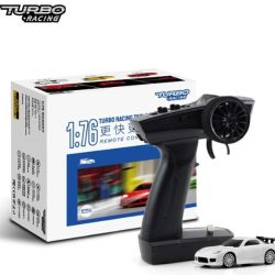 Micro auto Sport bianca 1/76 con radio Turbo Racing - PELTB-C71-WH