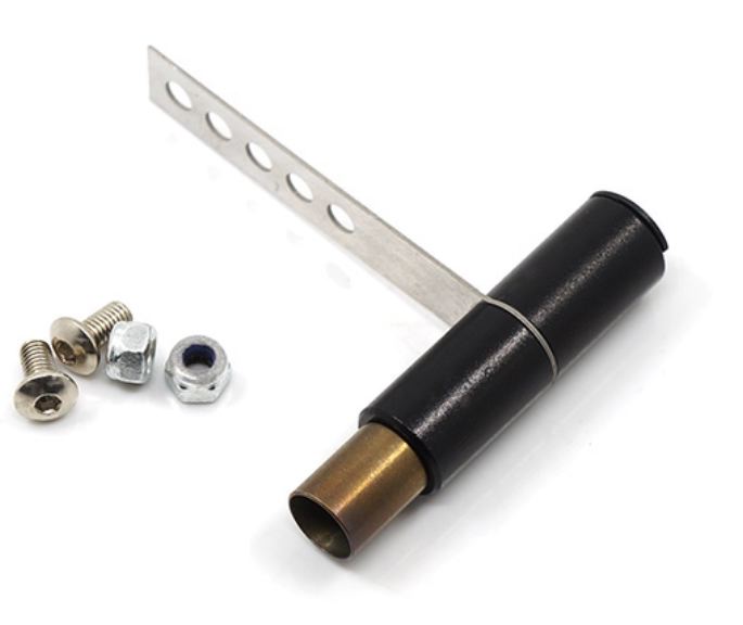 TUBO DI SCARICO x CARROZZERIA 1/10 1pz IN ACCIAIO - GPEDYA-0466