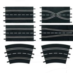 SET DI ESTENSIONE 3 PER PISTE EVOLUTION E DIGITALE 132/124 - CAR20026956