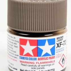 Colore acrilico XF-72 Brown/Jgsdf 6pz da 10ml  opaco - TAM81772