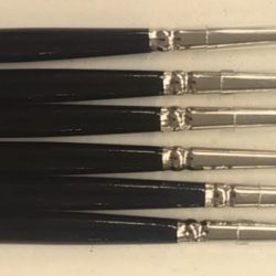 PENNELLI KOLINSKY TONDI      3 6pz COREL IN PELO DI MARTORA - NOC-PN151-3