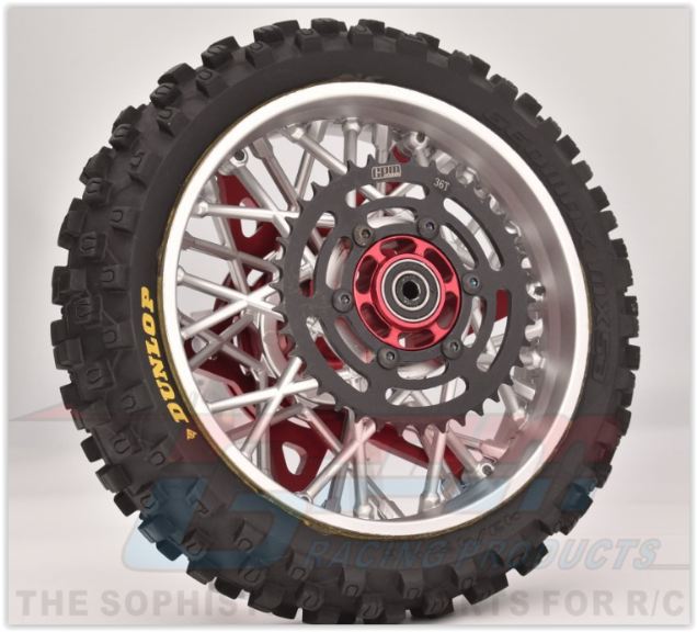 Promoto Losi corona della catena in metallo nera - PROMMX036SBK - immagine 3