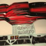 CARROZZERIA MT ROSSA      1/10 MONSTER TRUCK VERNICIATA - RADHS60195