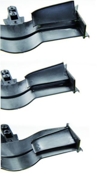 ALETTONE ANTERIORE NERO 2016 F1 FORMULA 1 1/10 - GPEDMT015-006 - immagine 3