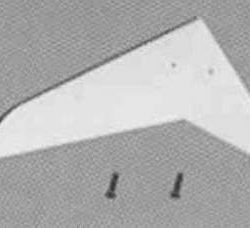 IMPENNAGGIO PROCOPTER ORIZZONTALE IN PLASTICA - SUPRC3622