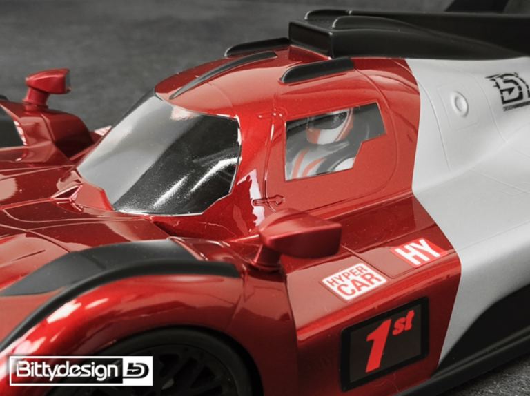 Kit estetico carrozzeria 499T LMH Ferrari 499P Specchietti non inclusi