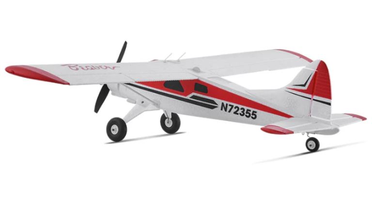 Beaver rosso 800mm RTF 1/18 con radio motore regolatore e servi