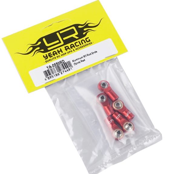 UNIBALL M3 IN METALLO 5pz ROSSI