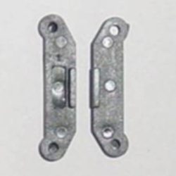 PLASTICHE POSTERIORI 2pz ALPHA BLOCCA ASSI DEI BRACCI