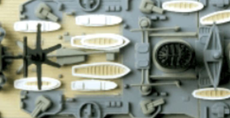 INCROCIATORE HMS HOOD 1/700 ADMIRAL CLASS MONTATO 36,8cm