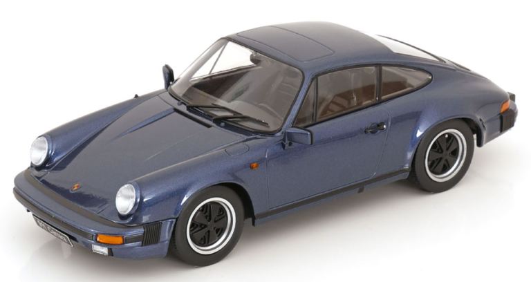 Porsche 911 Carrera Coupe blu 1983 1/18 – MODKKDC180664