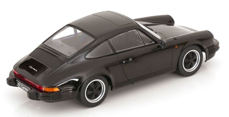 Porsche 911 Carrera Coupe nera 1983 1/18