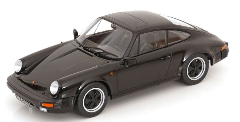 Porsche 911 Carrera Coupe nera 1983 1/18 – MODKKDC180665